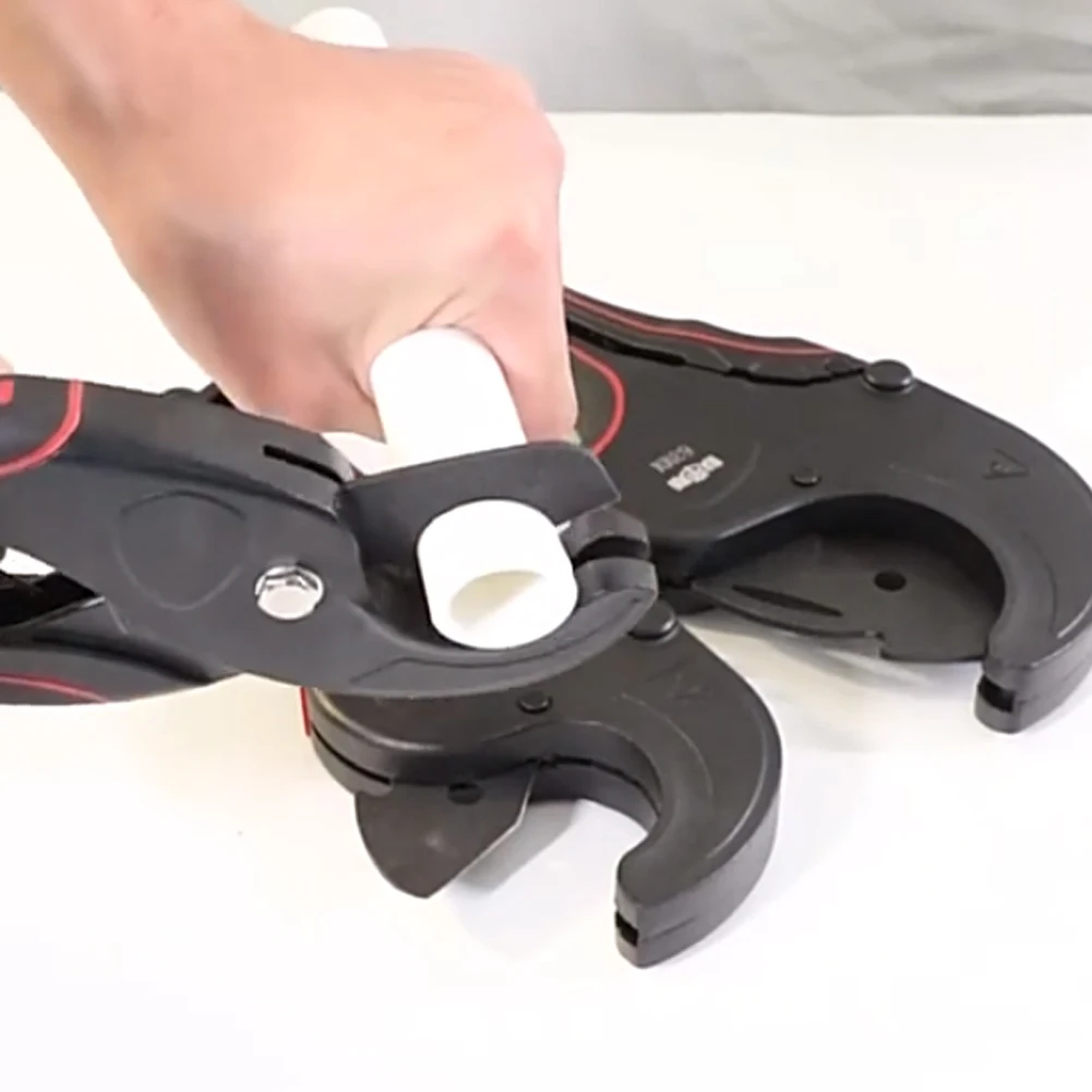 

36/42/63/75mm Pipe Cutter Ratchet-Type Tube and Pipe Scissors SK5 Blade Ratchet Tubing Cutter with Lock Hand Tools