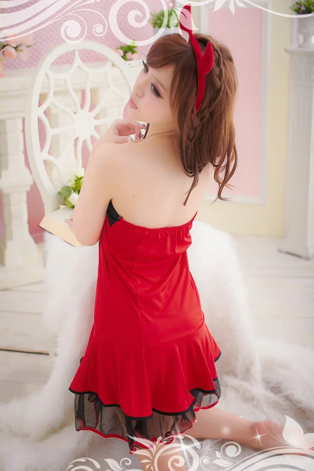 

Factory direct selling sexy underwear wholesale Christmas dress uniform temptation show nightclub clothing devil Fairy