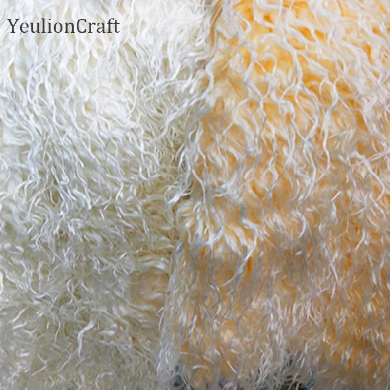 YeulionCraft 50x160 см Длинная шерстяная ткань из искусственного меха для лоскутного