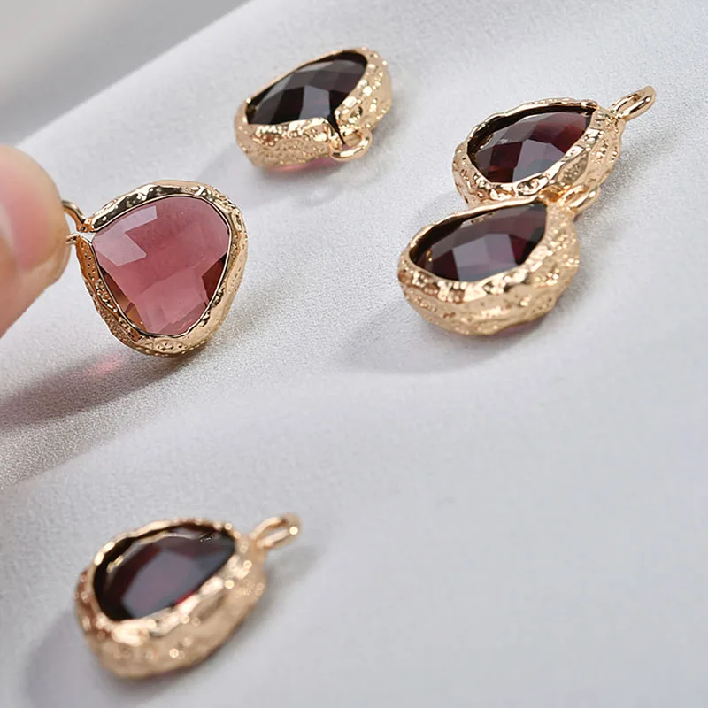 Винтажная сумка в стиле барокко 14 к Золотая подвеска DIY серьги ожерелье украшение