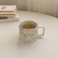 coffee mug milk ceramic aesthetic print porcelain mug handmade ceramic hot chocolate latte cup tazas divertidas mugs bg50ms