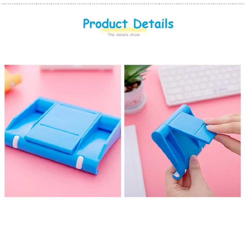 universal desk phone holder stand foldable mobile desktop mount support for smartphone tablet free global shipping