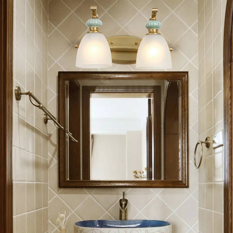 

OULALA Indoor Wall Lamps Fixture Copper Modern LED Sconce Contemporary Creative Decorative For Home Foyer Corridor Bedroom