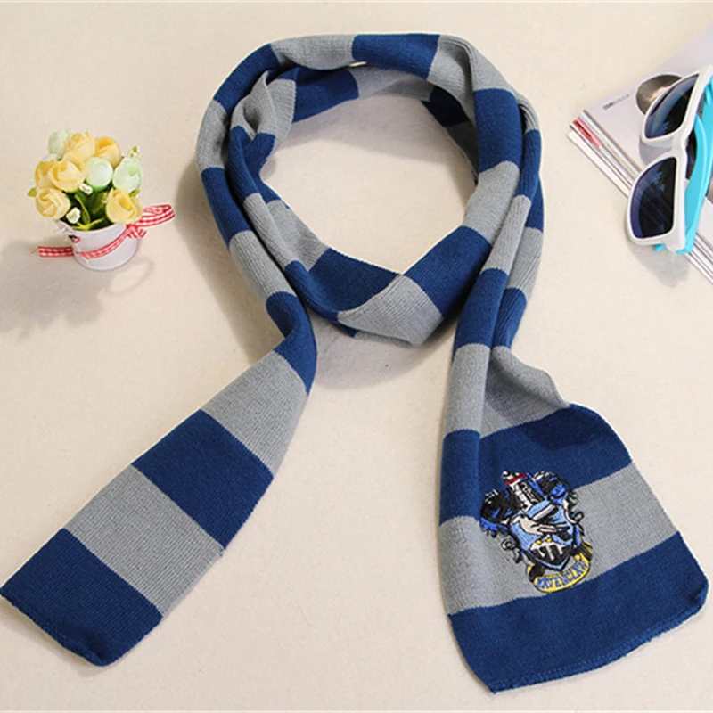 Толстовка Униформа Слизерин Hufflepuff джемпер Косплей Ravenclaw Толстовка костюм Толстовка и штаны Гриффиндор джемпер свитер униформа - Цвет: scarf