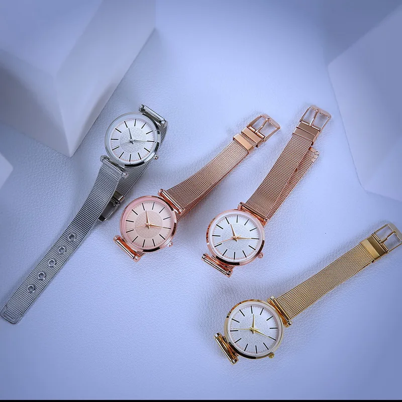 Спортивные женские часы QW Роскошные Кварцевые ручной работы из кожи недорогие