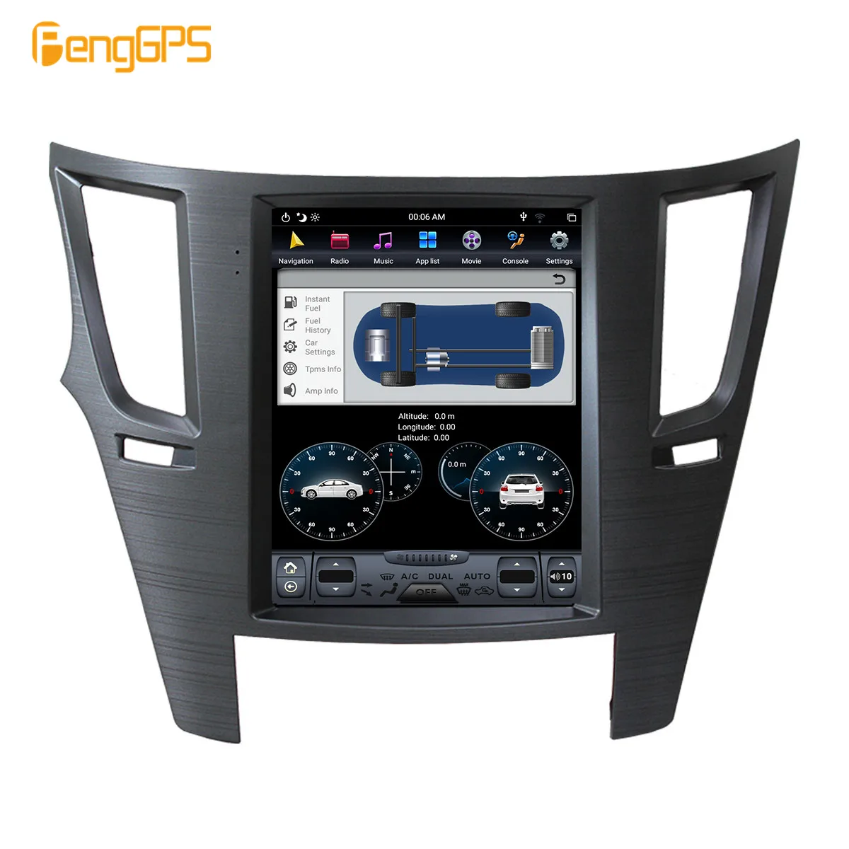 For Subaru Legacy Outback 2009 2010 - 2014 Tesla Android PX6 Car multimedia player Radio Audio Stereo GPS Navigation Head unit | Автомобили