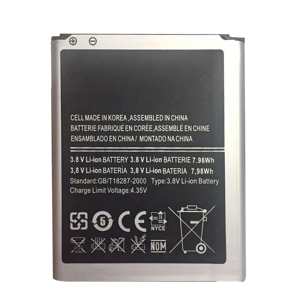 Сменный аккумулятор EB535163LU для телефона Samsung I9082 Galaxy Grand DUOS I9080 I879 I9118 Neo + i9168 i9060 2100
