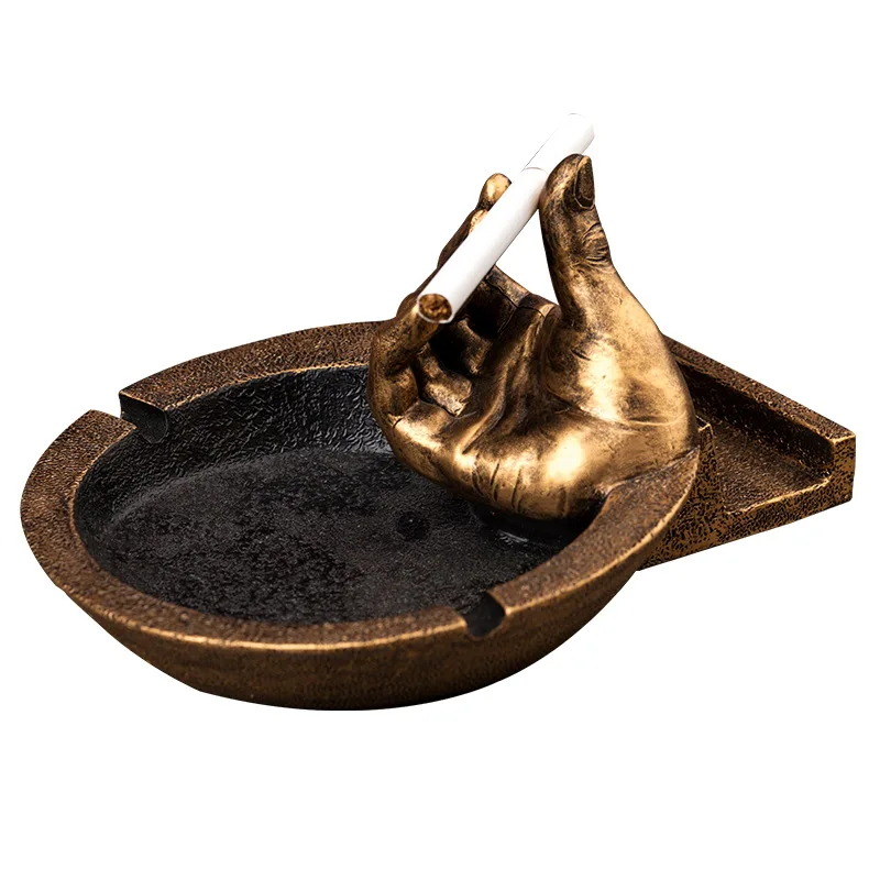 

WHYOU Resin Lucky Ashtray Car Vintage Creative Big Size Retro Ornament Home Furnishing Decoration Valentine Gifts