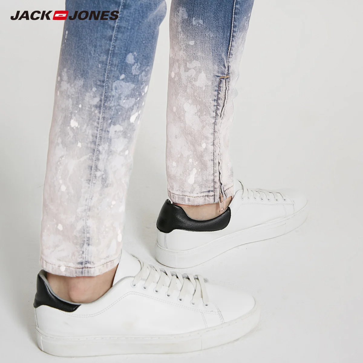 Jack Jones мужские весенние рваные облегающие джинсы брюки | 218332520 Мужская одежда