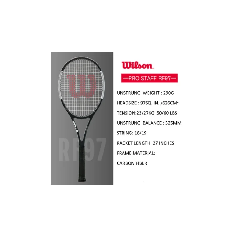 Теннисная ракетка Girp 2 Профессиональная теннисная карбоновая увлажняющая