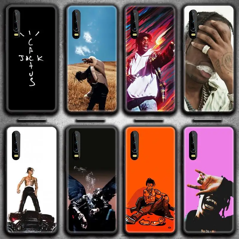 

Travis Scott Hip Hop Phone Case for Huawei P20 P30 P40 lite E Pro Mate 30 20 Pro P Smart 2020 P10