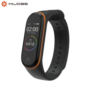 Браслет для Miband 4, силиконовый ремешок для часов Mi Band 3 для Xiaomi Mi Band 4 NFC