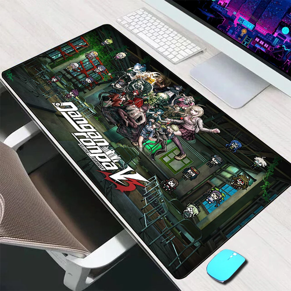 

Большой коврик для мыши Danganronpa V3, игровые аксессуары, коврик для мыши, клавиатура настольный коврик для мышки XXL, компьютерный коврик для мыш...