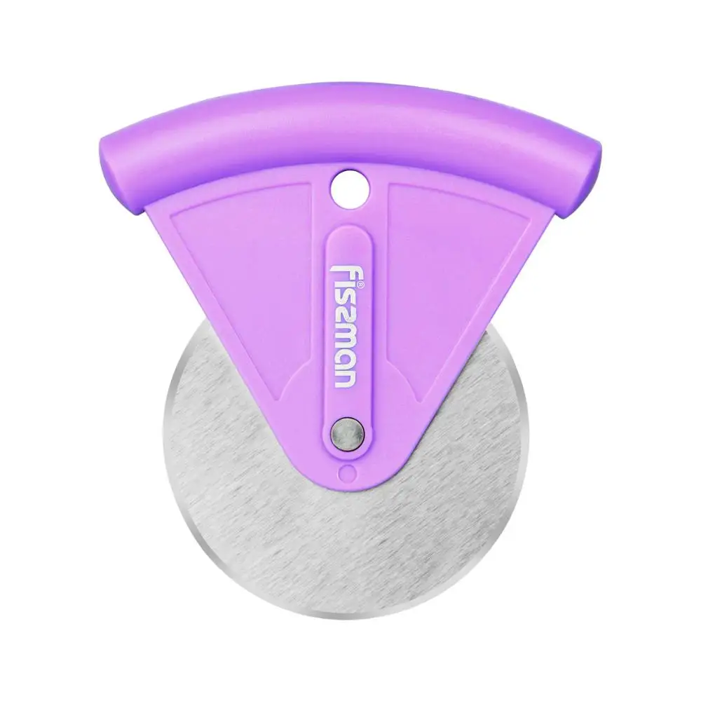 Резак для пиццы Fissman с колесиком из нержавеющей стали инструменты выпечки тортов