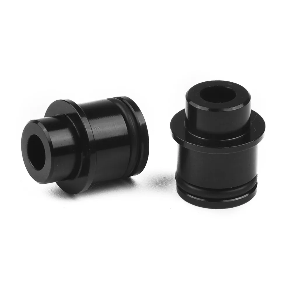 

2pcs 12 / 15mm To 9mm Thru Axle 7075 Anodized Aluminum Alloy Quick Release / QR Hub Conversion Adapter Fit Hope