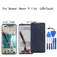 original 6 56 lcd display for huawei honor 9 lite lld al00 al10 tl10 l31 touch screen digitizer assembly phone repair parts