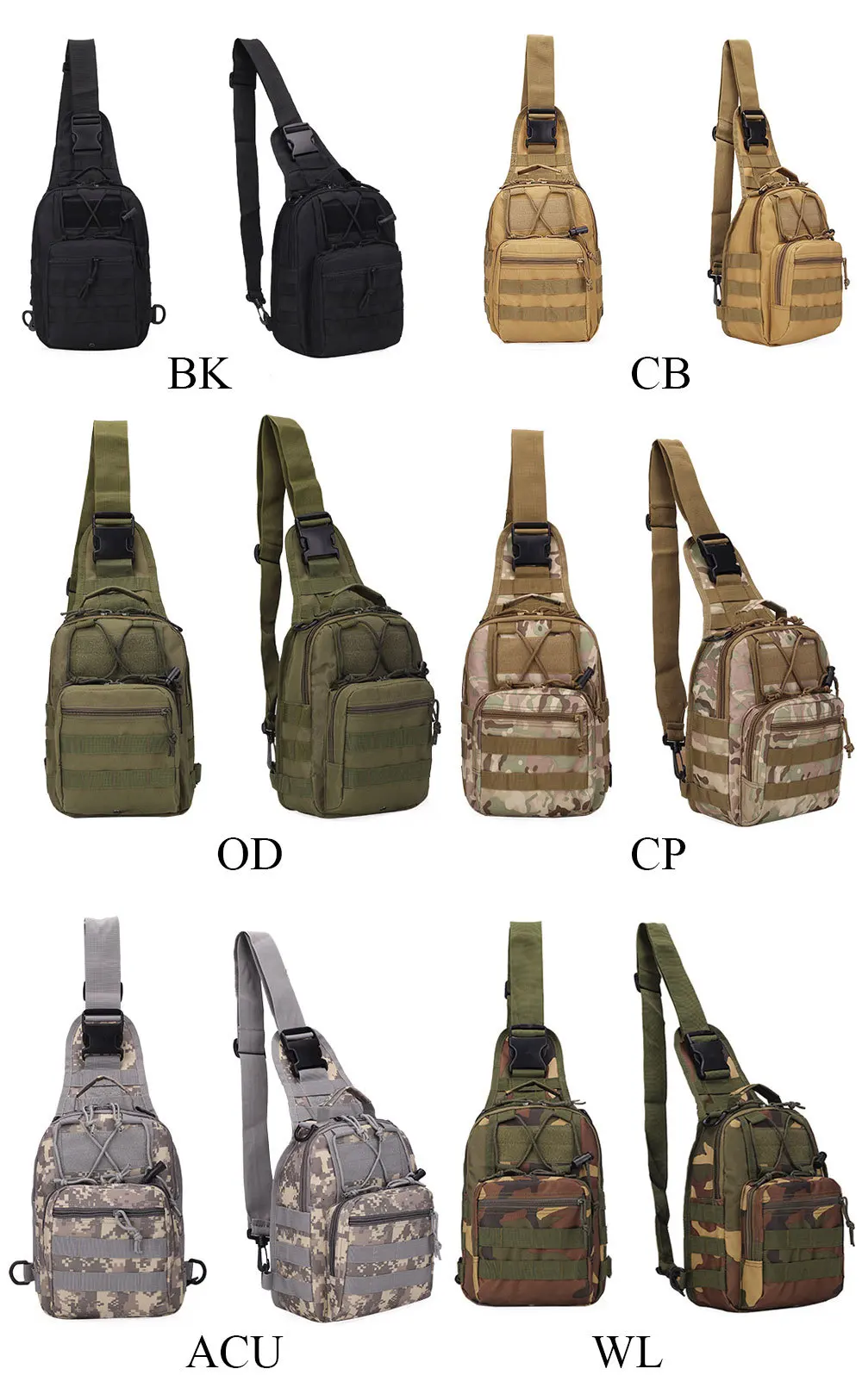 SINAIRSOFT Военная Тактическая нагрудная сумка Летающая Экипировка нейлоновая болотная нагрудная сумка через плечо слинг на одно плечо LY0014