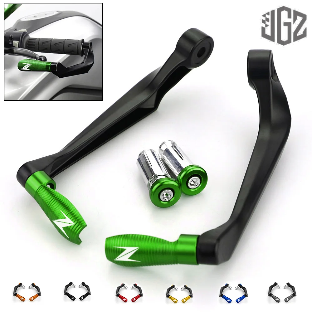 Алюминиевые защитные накладки на руль мотоцикла CNC наконечники для Kawasaki Z750 Z800 Z900