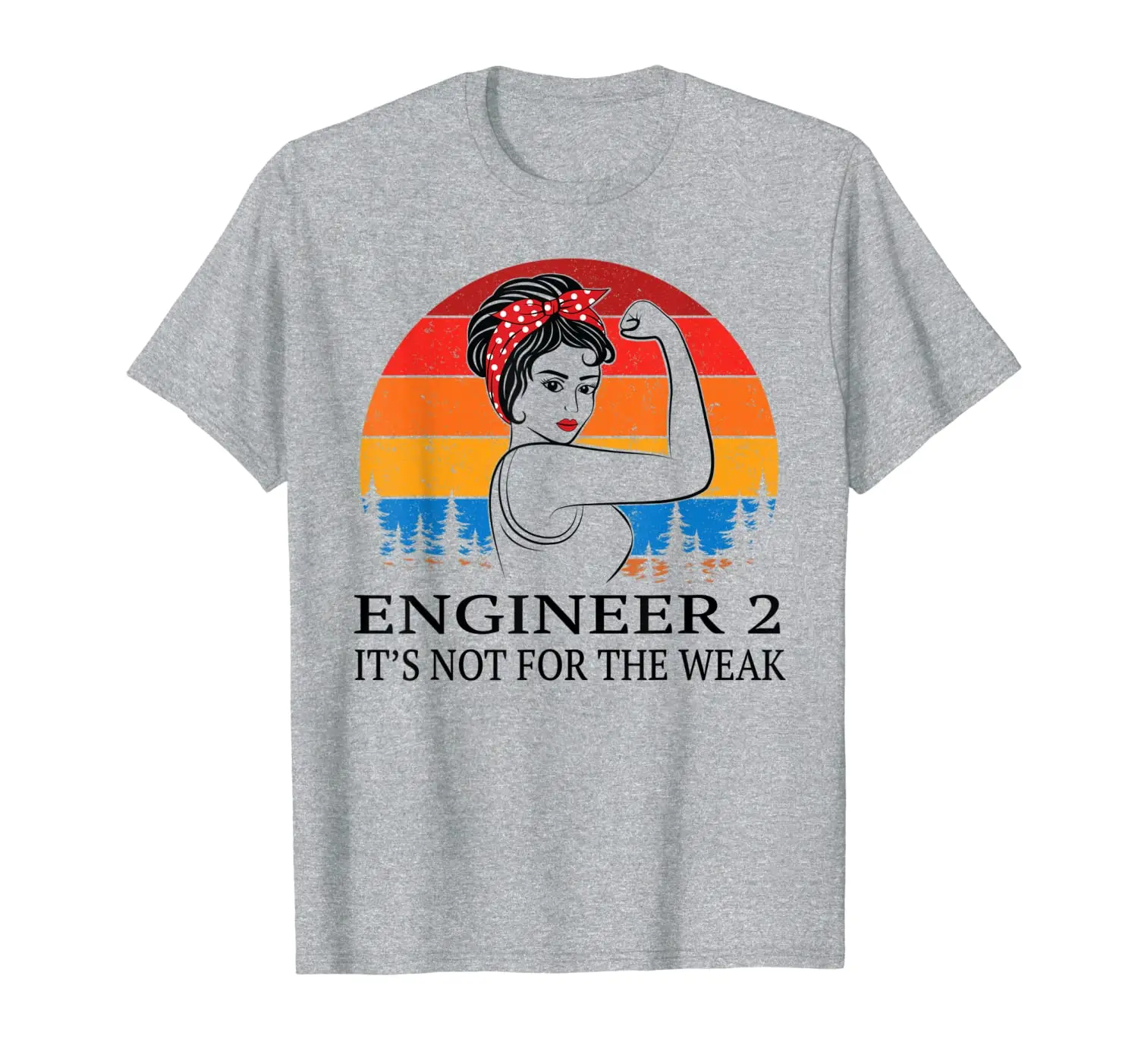 Engineer 2 Not For The Weak Vintage 80s T-Shirt