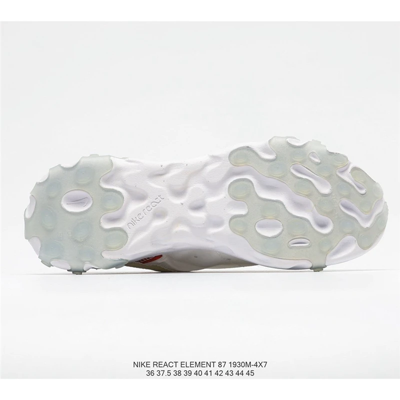 

Yaklaan tepki eleman 87 reaktif eleman saydam gazl bez kadn kou ayakkablar spor ayakkab siyah beyaz mavi