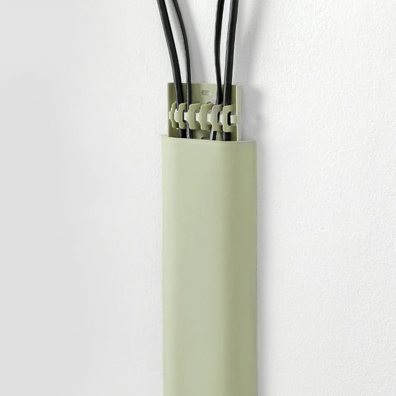 Самоклеящаяся настенная искусственная кожа держатель скрывающий Зажим 4 цвета