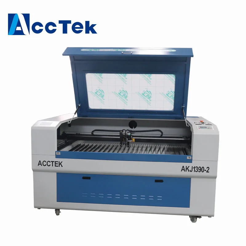 1390 г. машина для лазерной резки ткани и кожи с двумя головками CO2 CNC CCD