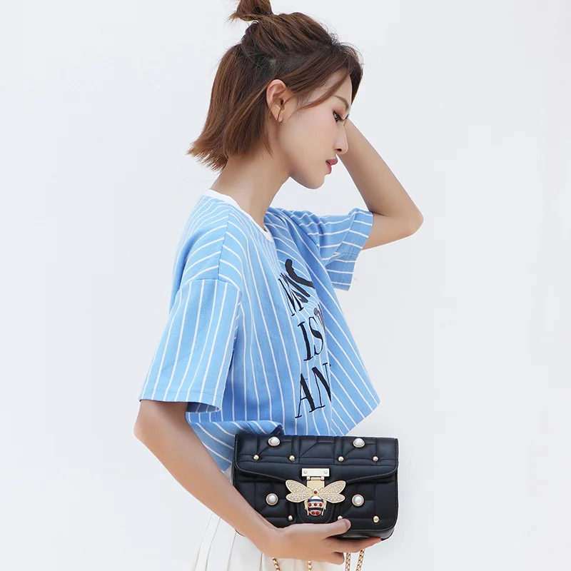 2019 брендовая дизайнерская женская сумка на плечо с цепью ремень клапаном женские