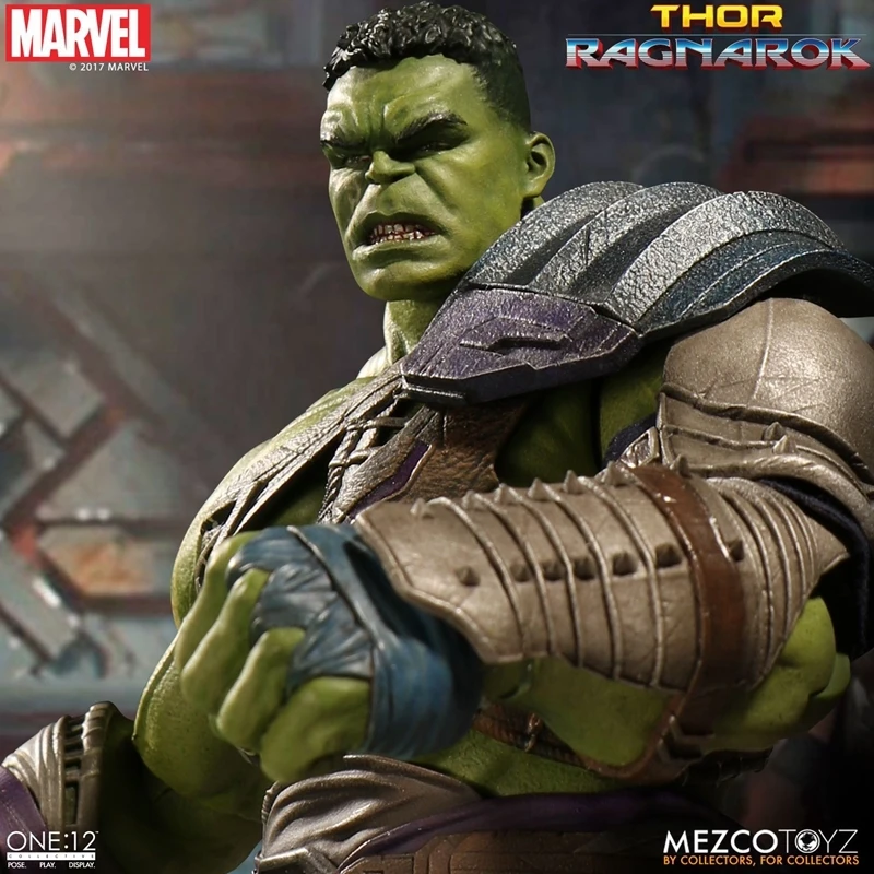 MEZCO Ant 1/12 ТОР 3 Халк Гладиатор издание настоящий Marvel мобильный режим причастия