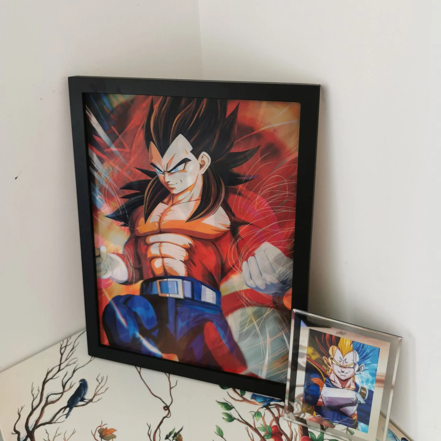 Dragon Ball Z Anime 3D Lenticular Poster Wall Art - Goku & Vegeta Triple Transition DBS Print image 4