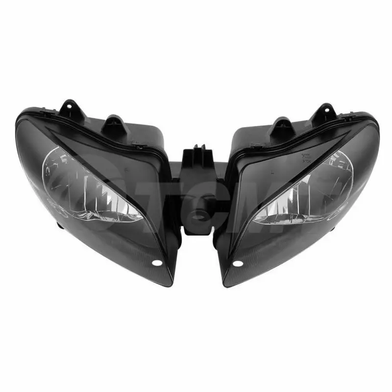 Мотоциклетная Неокрашенная верхняя обтекатель передняя фара с хомутом для Yamaha YZF