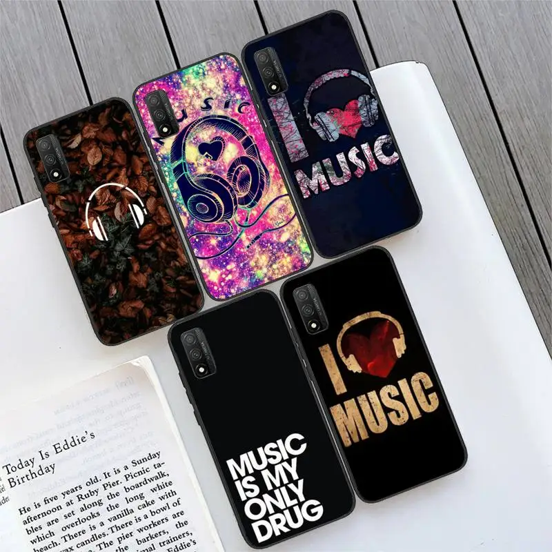 

Lite I Love House Music Phone Case For Huawei Mate 9 10 20 30 40 X Lite Pro Cover Fundas Coque