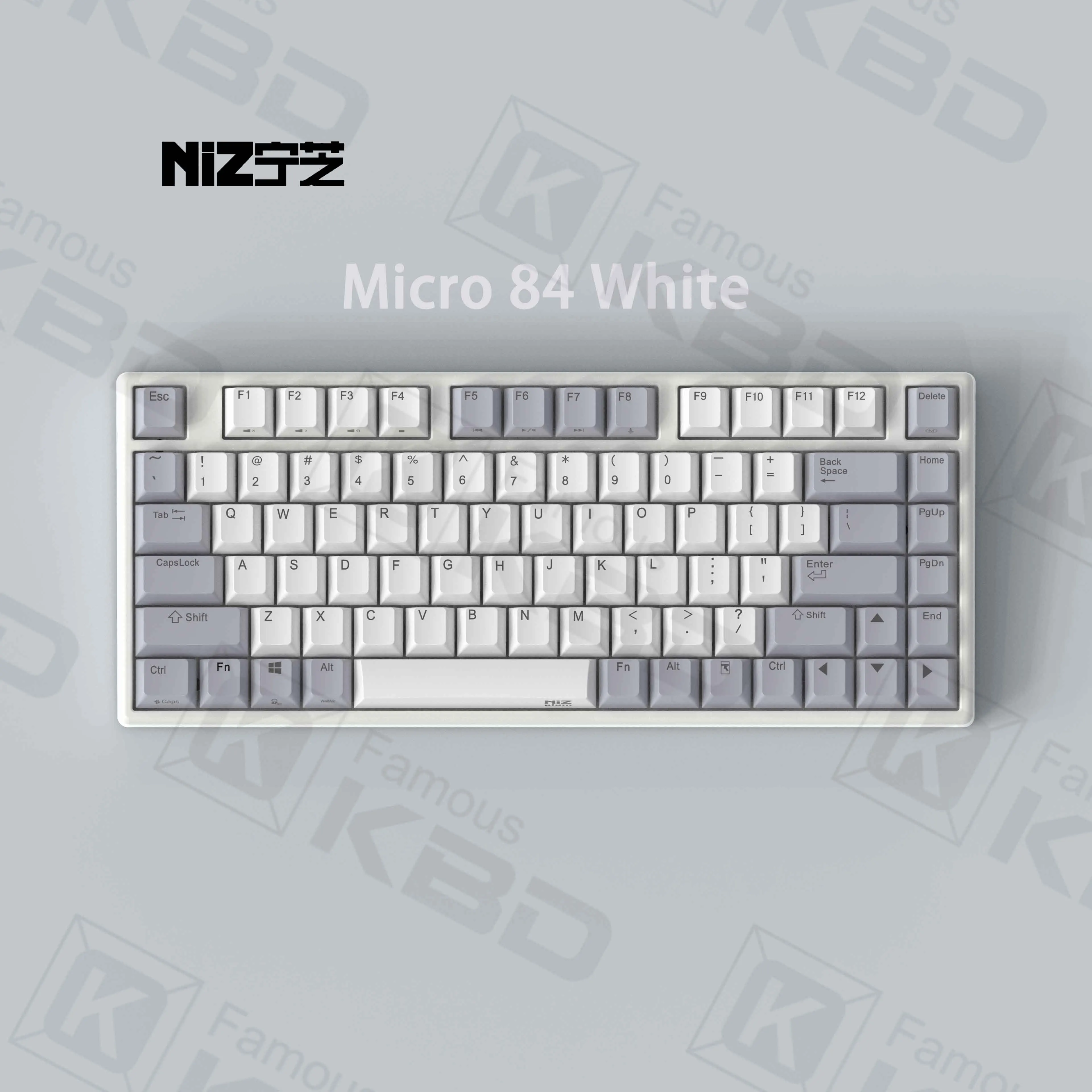 

NIZ keyboard New Micro84 capacitance wireless dual-mode full key programmable