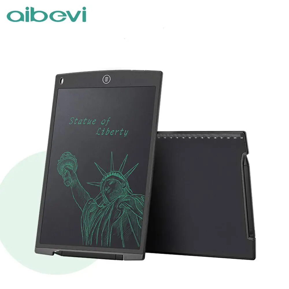 

Aibevi Drawing Pad LCD Writing Tablet Handwriting Graphic Tablets 12 inch Digital Graphics Tablet Electronic Board + Pen Battery