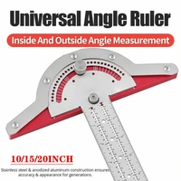 woodworkers edge rule protractor angle protractor two arm woodworking ruler measure tool for craftsman machinist gauges tools