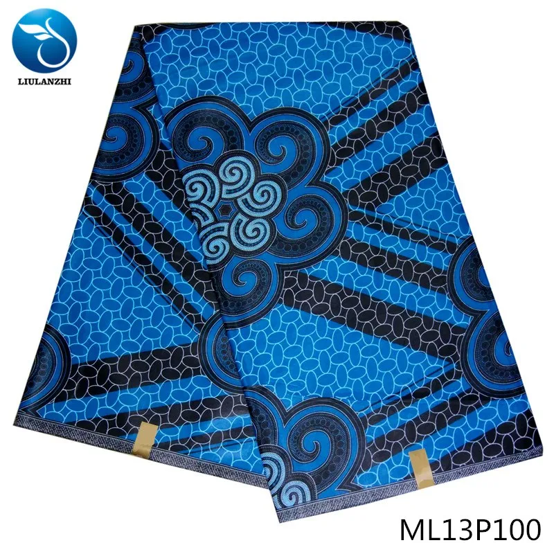 

LIULANZHI african wax cotton tissu 2020 real wax high quality printing african ankara fabrics ML13P91-117