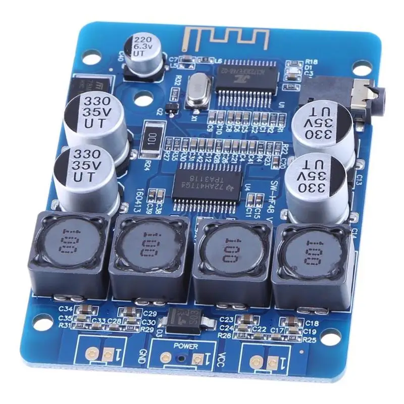 TPA3118 2x30 Вт Bluetooth 4,2 цифровая стерео аудио Плата усилителя 8-26 В постоянного тока для DIY игрушки модель усилителей