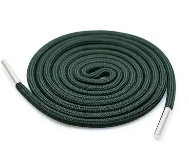 140CM 1Pc Solid Color Polyester Cord 140CM Copper Bead Caps Decorative Cap Rope For Sweater Sports Pants Waist Rope Belt - Цвет: 140CM