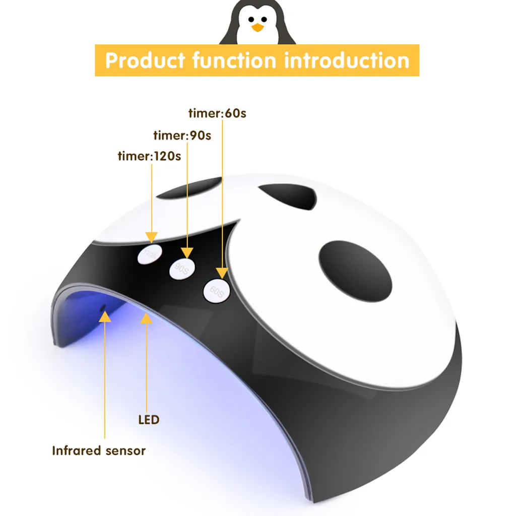 УФ лампа для сушки гель лака ногтей 36 Вт|Электрические маникюрные дрели| |