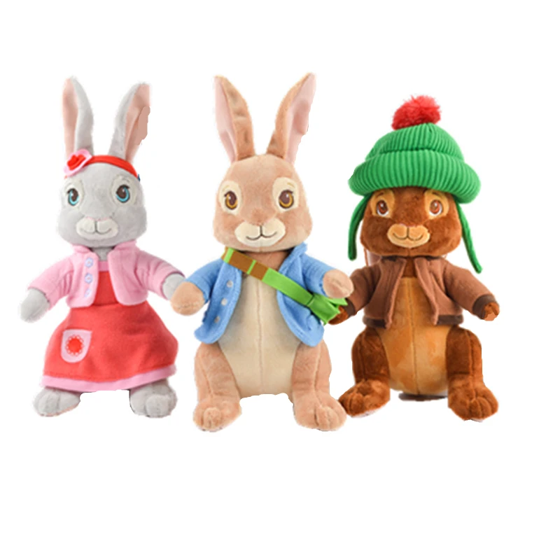 13/30/45cm New Petering Lily Ben Rabbit Plush Toys Cartoon Animal Soft Stuffed Dolls For Kid Birthday Christmas Gift