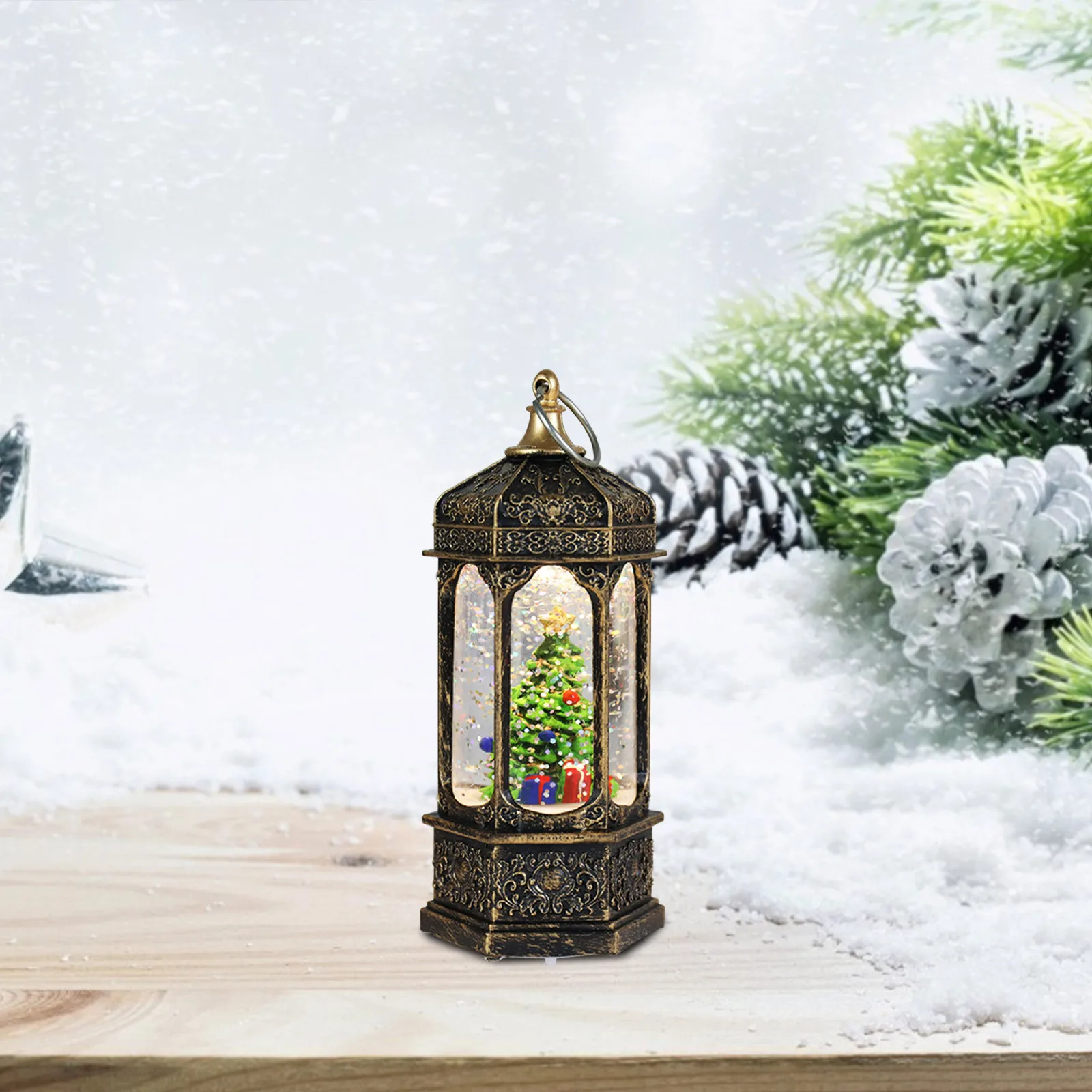 Рождественские украшения для дома Светодиодная свеча светильник Чи