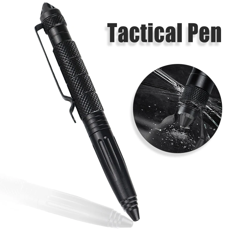 

Professional Self Defense Pen Portable Multifunctional Emergency Glass Breaker Pen for Home Outdoor Travel GDeals