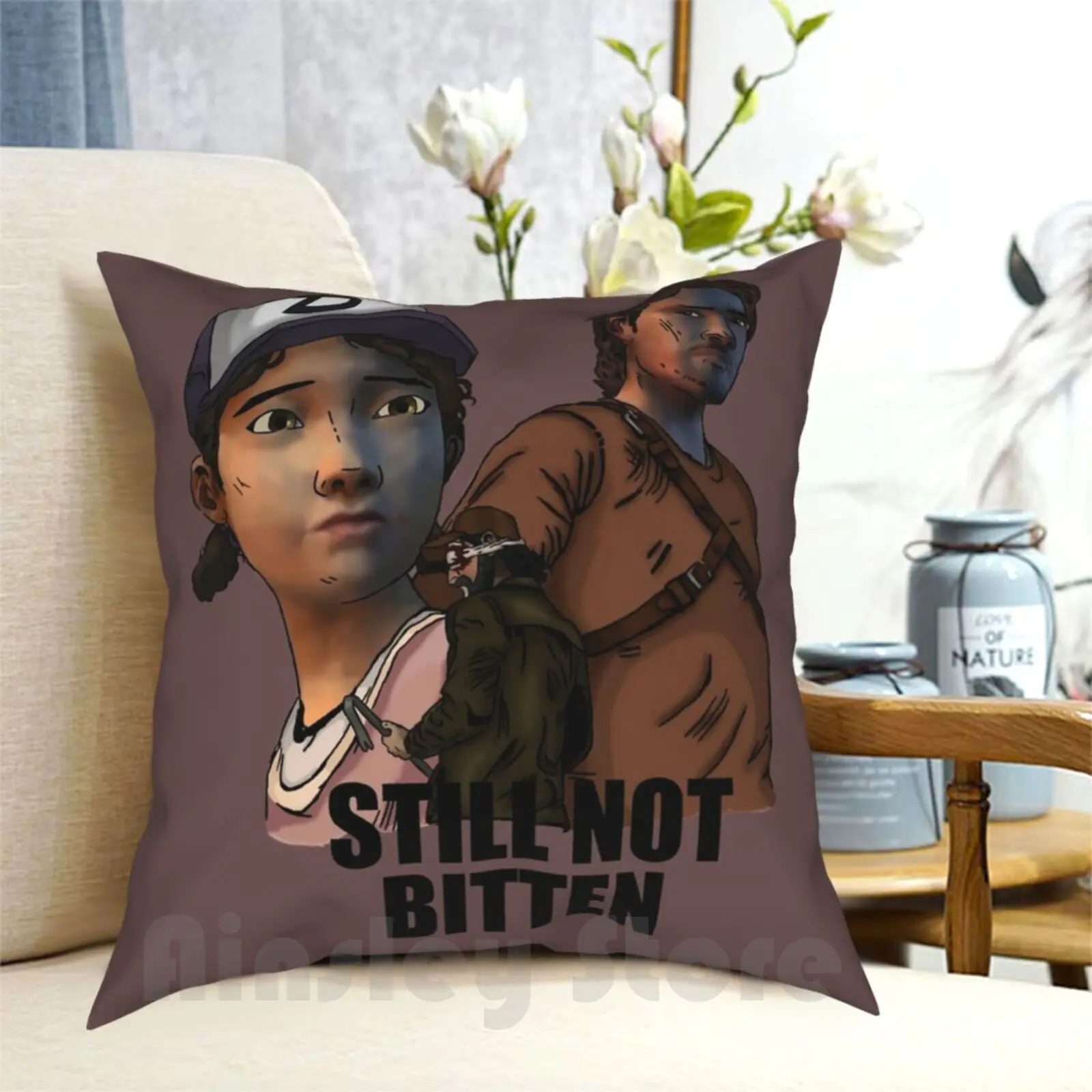 

Чехол-наволочка с рисунком «до сих пор не побиты»