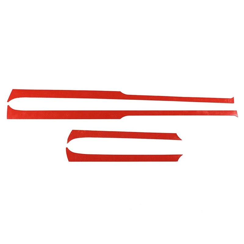 Carbon Fiber Door Decoration Stickers Trim Cover for Toyota 2014 2015 2016 2017 2018 2019 2020 2021 (Black) | Автомобили и