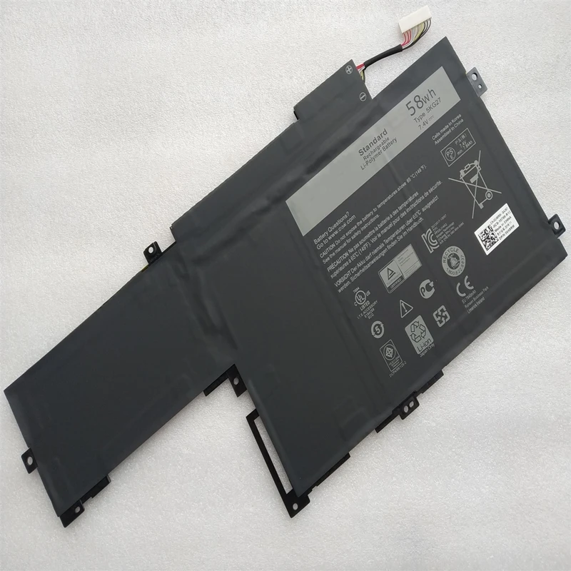 

Новый оригинальный 5KG27 ноутбук Батарея 7,4 V 58Wh для Dell Inspiron 14 7000 14-7437 P42G C4MF8 9KH5H 09KH5H CN-09KH5H