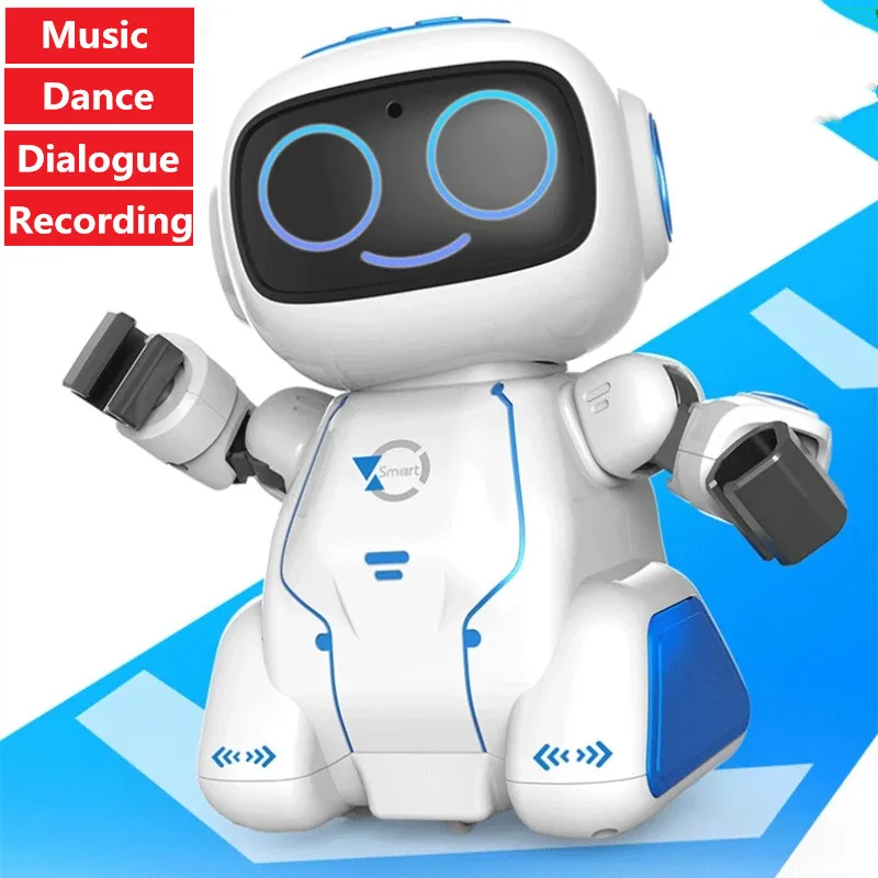 

Intelligent Balance robot RC Smart Robot With Dancing Music Recording Function Can Dialogue Talk With you Follow Trajectory Toys
