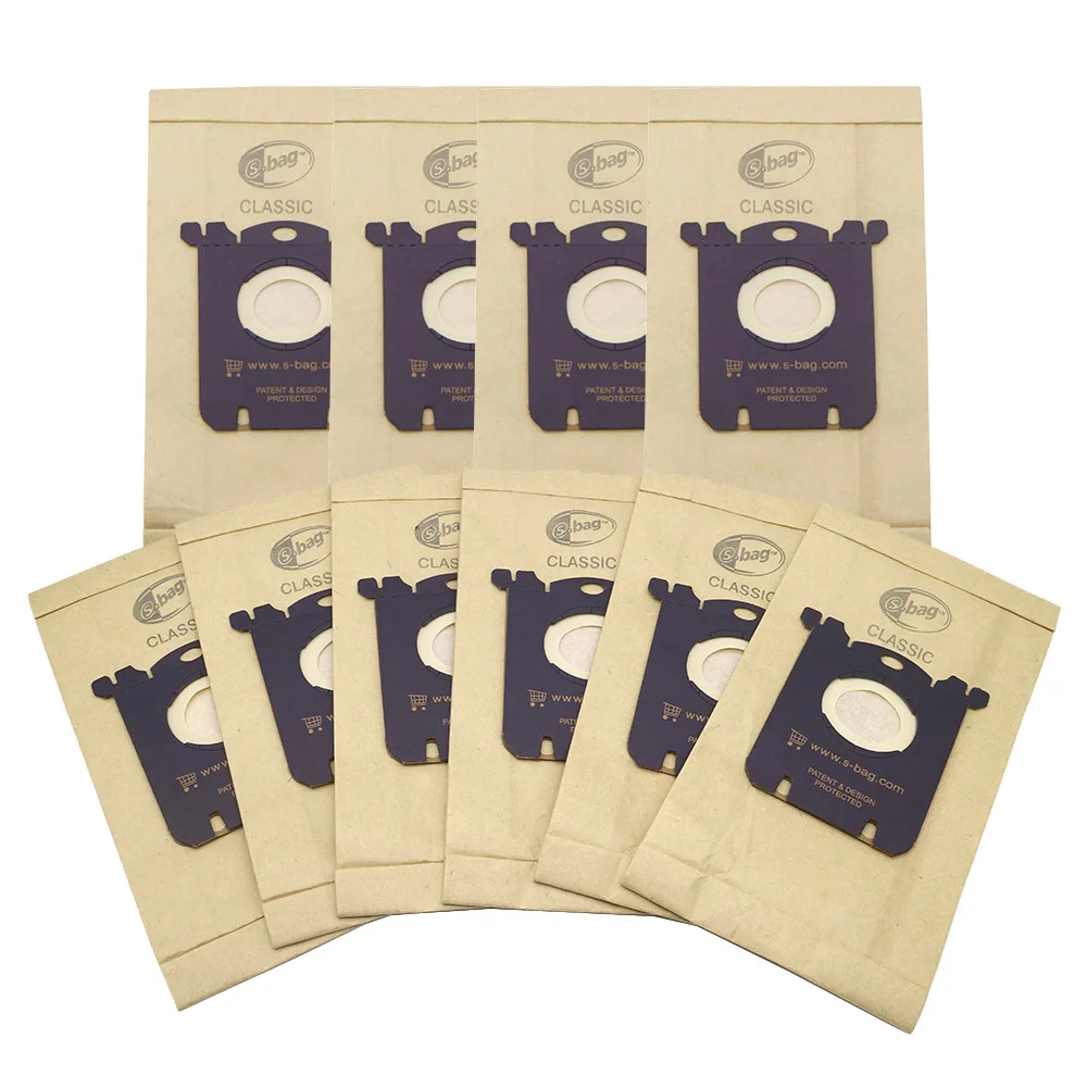 

10 pcs/lot dust bag for Electrolux E201B for Philips FC8021 Dust S-bag GR201 AEG Bags s-bag FC9000 FC9049 HR8500 HR8350 FC9150