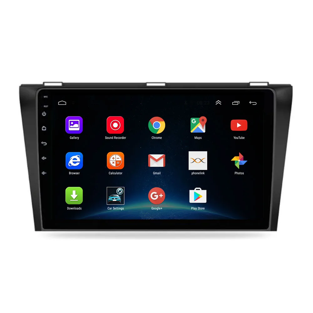 New 4G LTE 2G+32G Android 10.0 DSP Car Radio Multimedia Video Player For Mazda 3 bk 2004-2009 Mazda3 Navigation GPS 2 din DVD | Автомобили