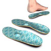 stripe pattern arch support insole eva material shock absorption relieve plantar fasciitis memory foam for men and women