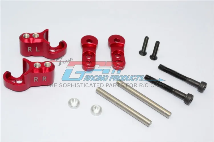 Серебристый алюминиевый задний регулируемый амортизатор TXM030 для TRAXXAS X-MAXX 7076 GPM |