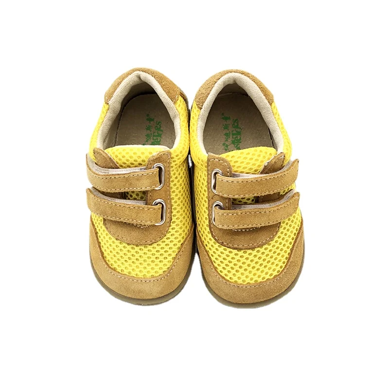 

2021 New Spring Fashionable Net Breathable Sports Running Shoes for Girls and Boys Kids Barefoot Sneakers